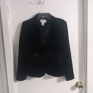 Adrianna Papell Velour Jacket Size 8 Make An Offer